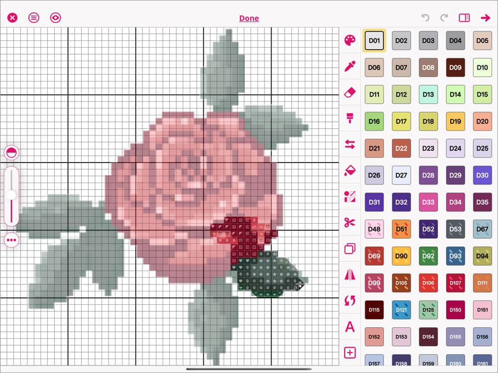 features trace image