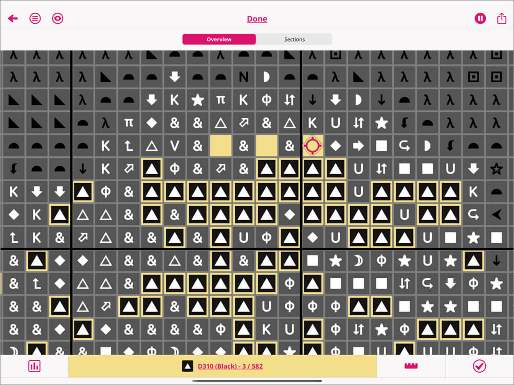 features track progress